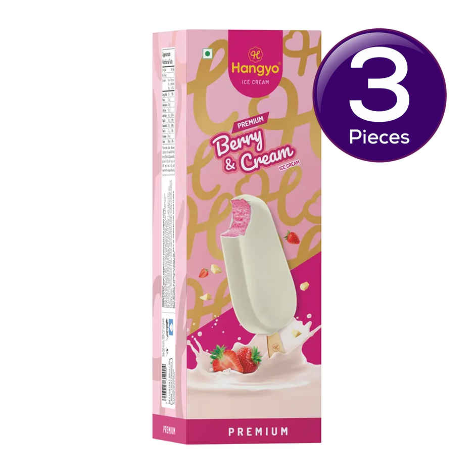 Hangyo Berry & Cream Ice Cream Combo