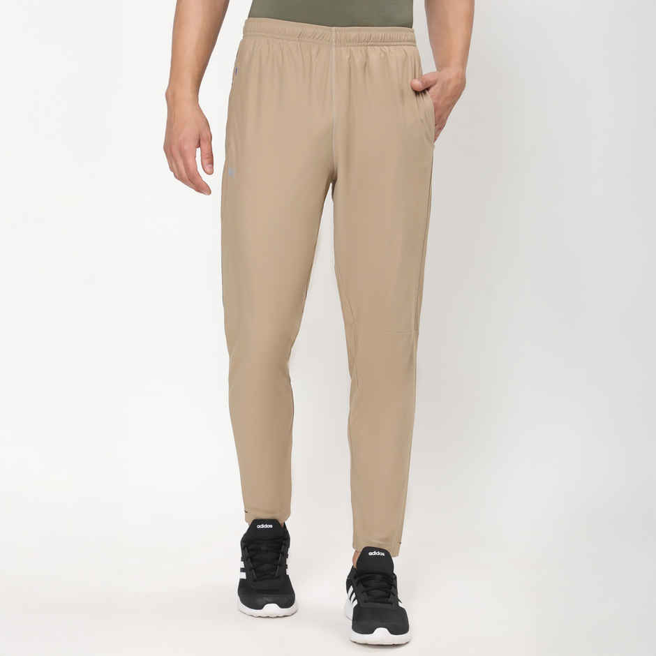 Dida Men's Track Pant Regular Comfortable Stretchable Dry-Fit | Beige - XXL