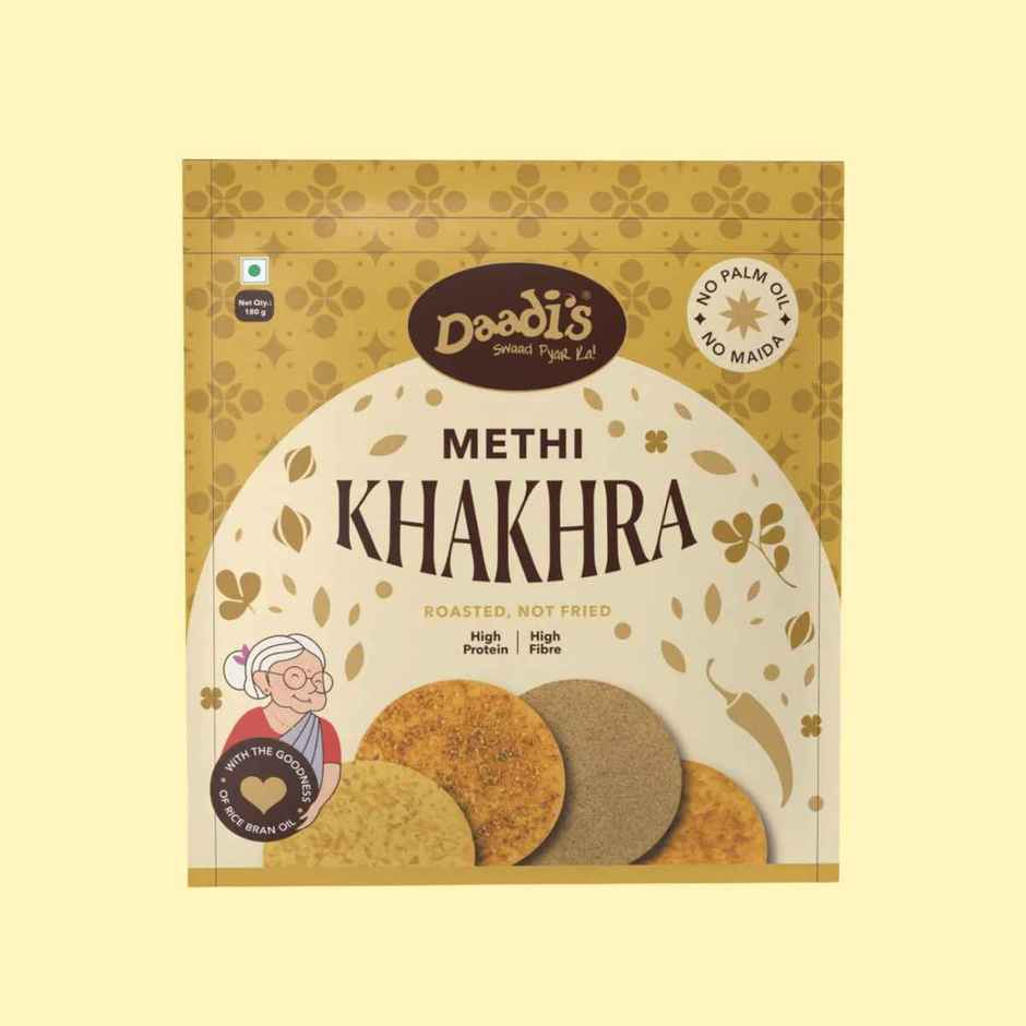 Daadi's Methi Khakhra | Crispy Snack