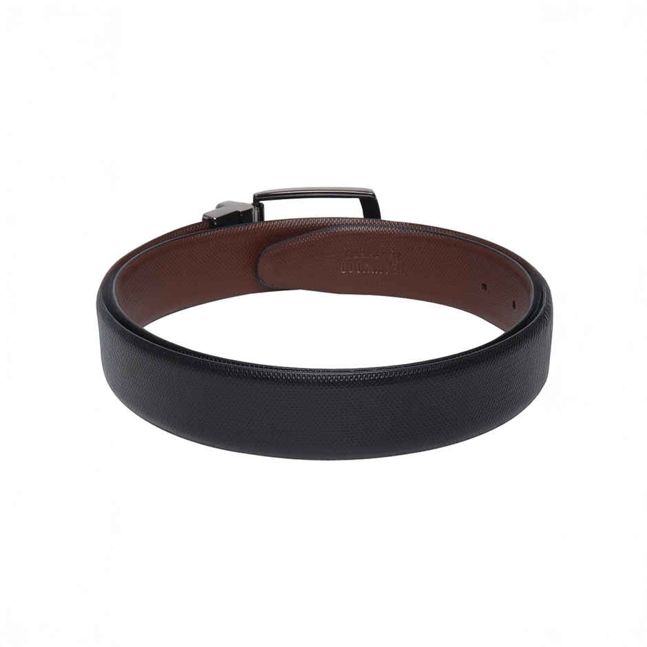 Teakwood Men's Leathers Belt | Black and Brown - 36 in