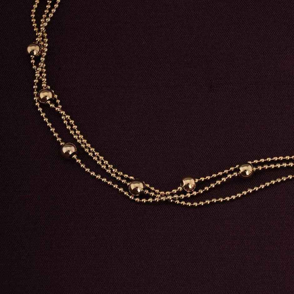 Palmonas Classic Sunbeam Anklet For Womens | Waterproof And Anti-Tarnish