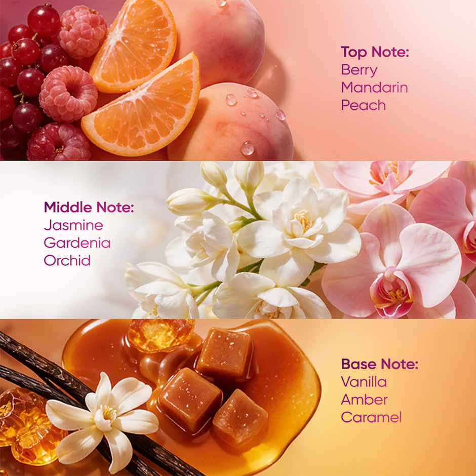 Engage W2 Perfume Spray for Women | Floral & Fruity | Berries, Orchid, Vanilla