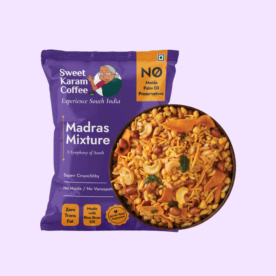 Sweet Karam Coffee Special Madras Mixture | No Palm Oil, No Preservatives