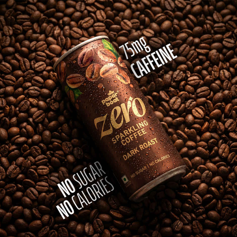 Paper Boat Zero Sparkling Coffee Caffeinated Drink