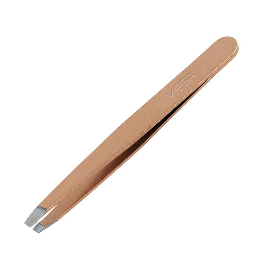 VEGA Classic Tweezer-Slant Tip | Gold | 20 G | (Tw-05)