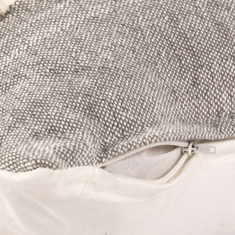 Sashaa World Tasseled and Tufted Cushion Cover