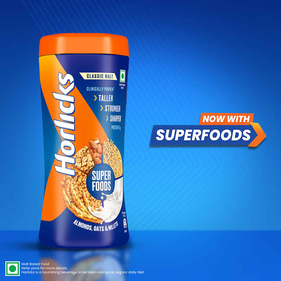 Horlicks Nutrition Drink Jar | Superfoods