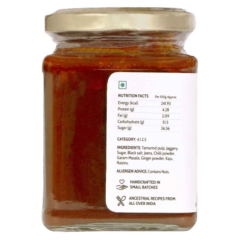 Homemade Love- Imli Chutney With Cashews And Raisins