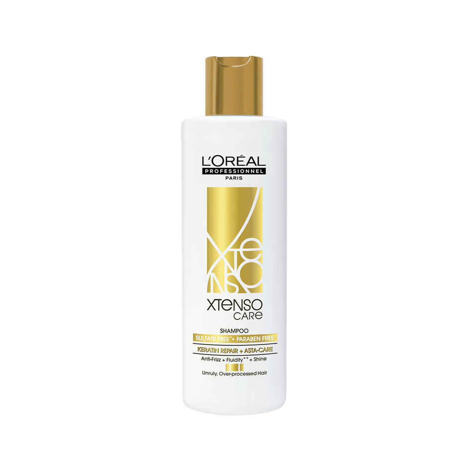 L'Oreal Professionnel Xtenso Care Sulfate-Free Shampoo For Frizz-Free, Shiny & Manageable Hair