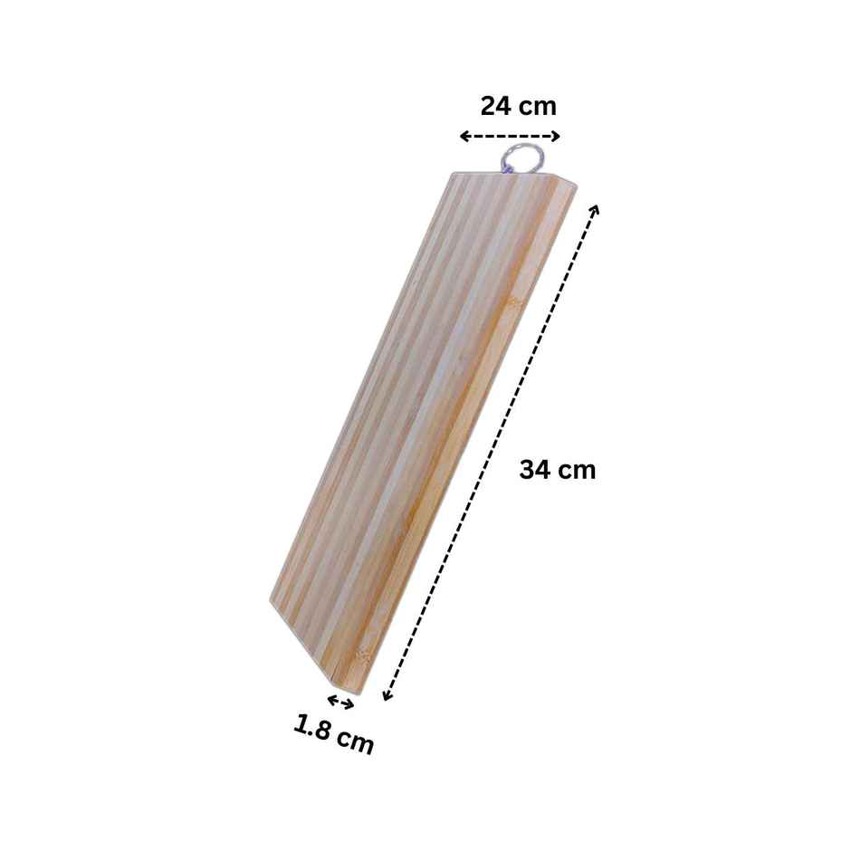 Wooden Chopping Board for Kitchen for chopping of Vegetable | Fruits | 24x34 Cm