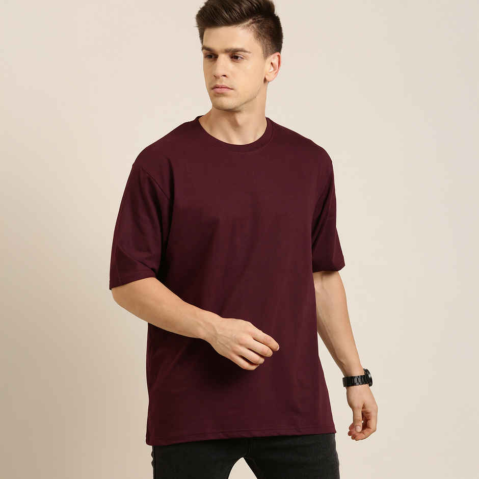 Dillinger Men's Oversized T-shirts | DLMOV125WINE | Wine - L
