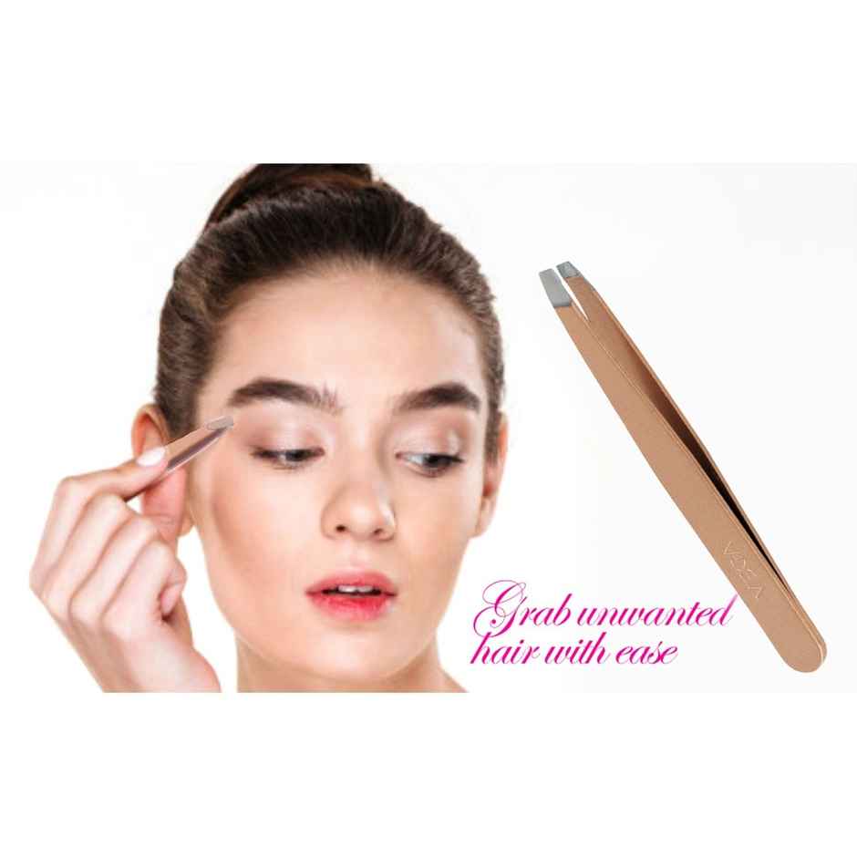 VEGA Classic Tweezer-Slant Tip | Gold | 20 G | (Tw-05)