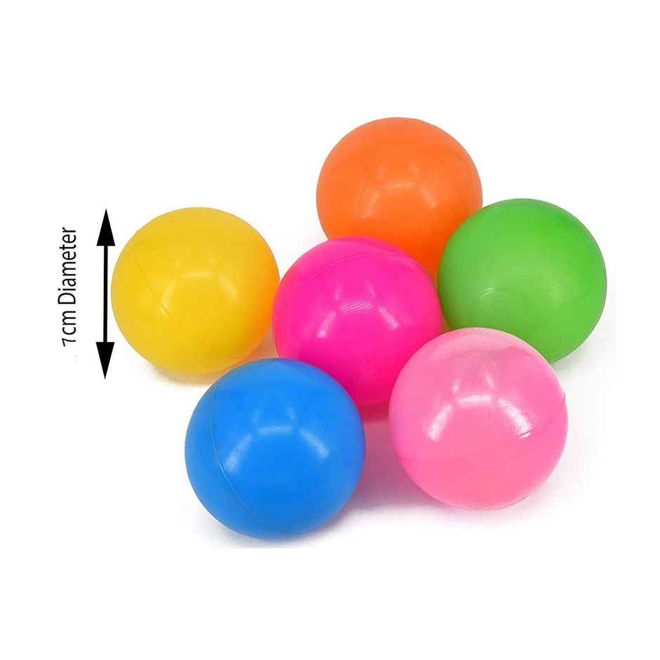 Webby Colourful Kids Pool Fun Balls(7CM), Pack of 25