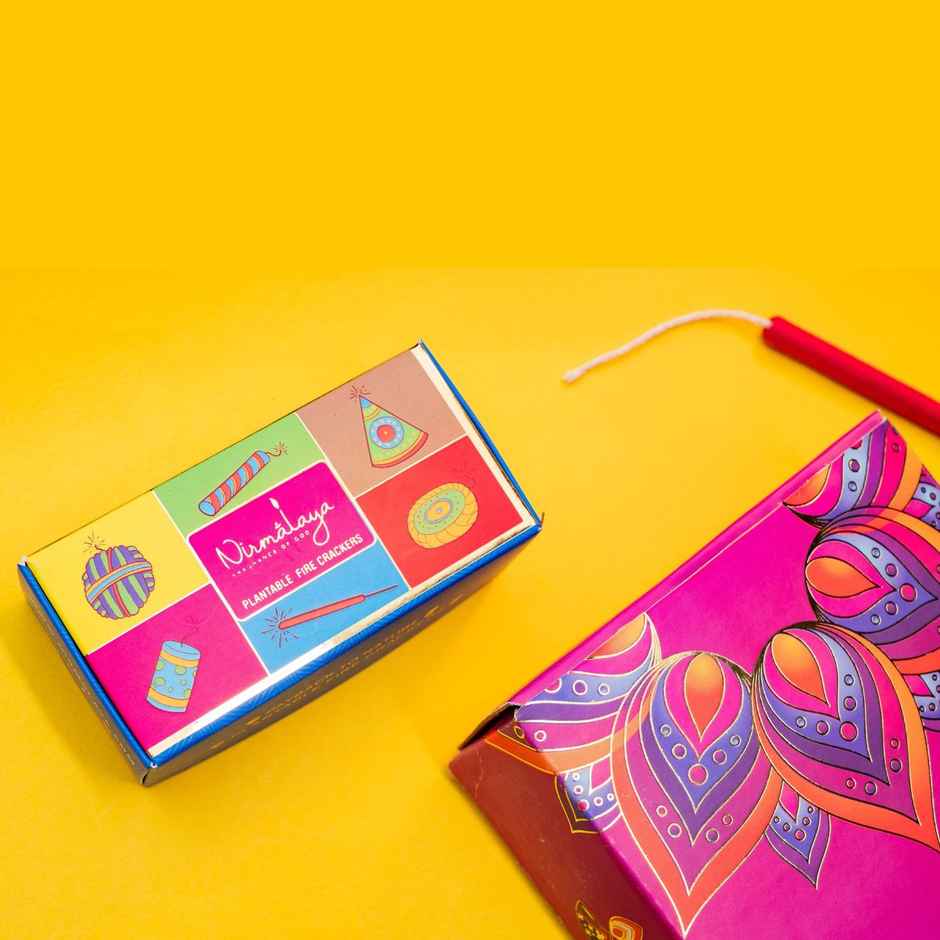 Mandala Plantable Crackers Gift Box | Nirmalaya