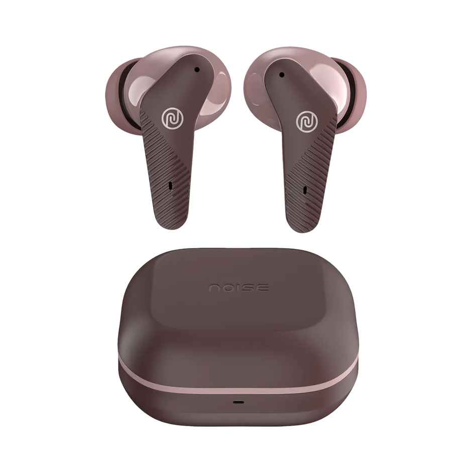 Noise Buds VS102 Neo TWS Earbuds with 40 Hrs Playtime, Environmental Noise Cancellation, Quad Mic Bluetooth - Deep wine