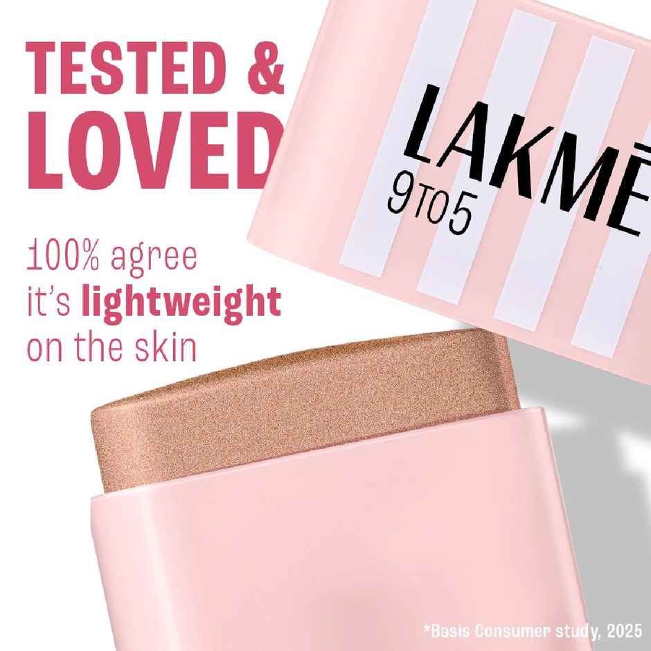 Lakme 9to5 Hya Beach Edit SPF Highlighter Golden Getaway | Creamy Texture