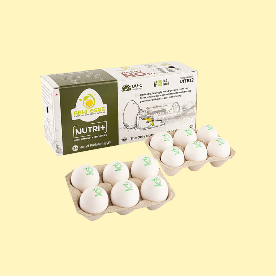 Abhi Nutri+ White Eggs