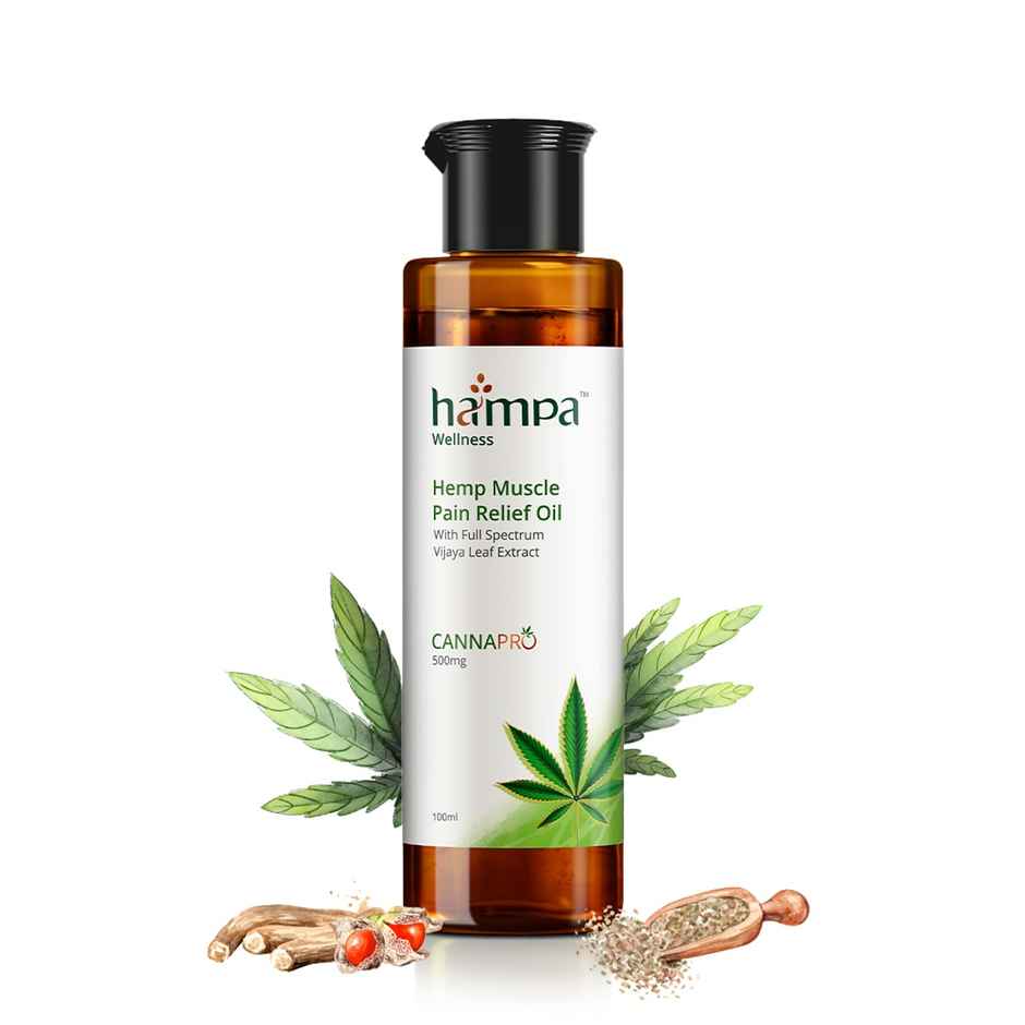 Hampa Hemp Muscle Pain Relief Oil