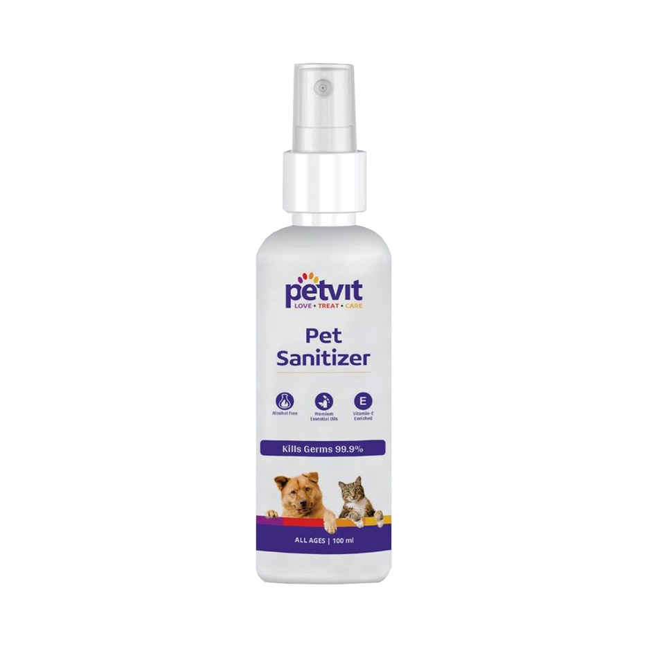 Petvit Pet Sanitizer With Citronella Oil Neem Oil For All Breed Dog & Ca