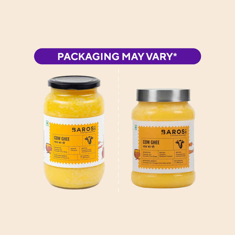 Barosi Cow Ghee Jar | Pure & Traditional