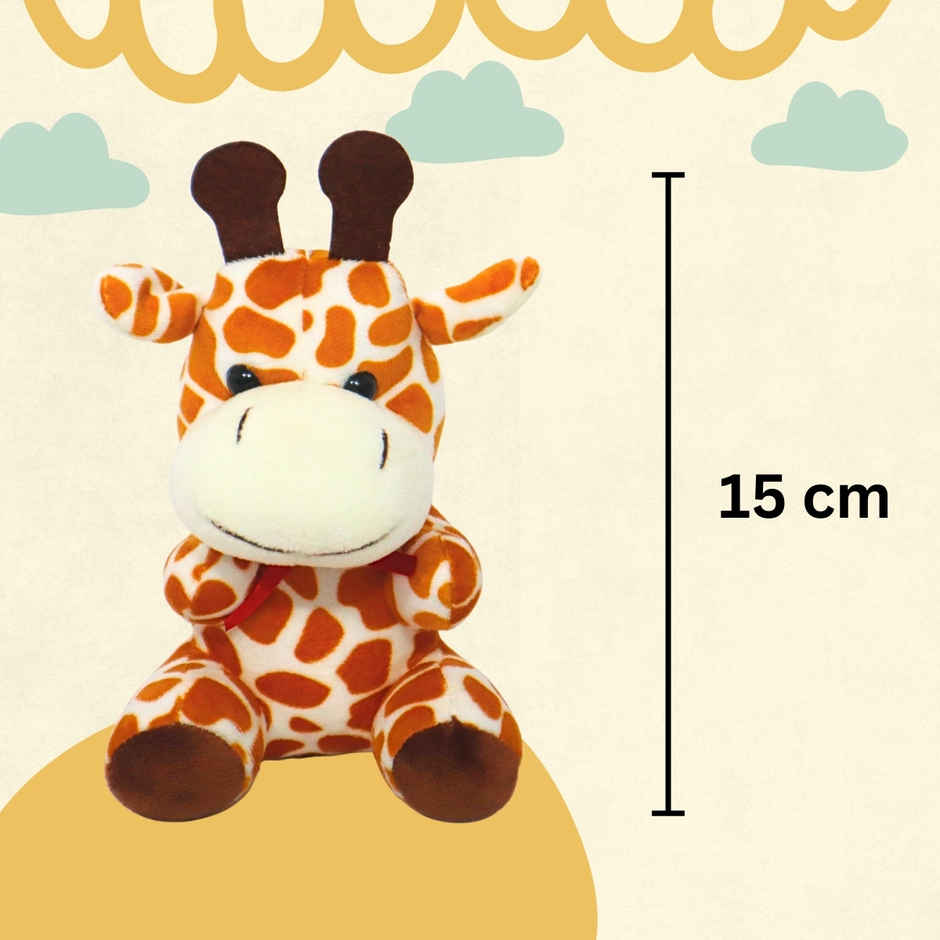 Toytales Jack Giraffe 19 cm|Plush Toy | Soft Toys| For Kids | Cute Gift | Birthday Gifts |Animal