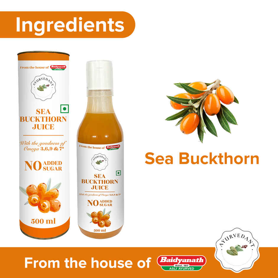 Baidyanath Asli Ayurveda Seabuckthorn Juice
