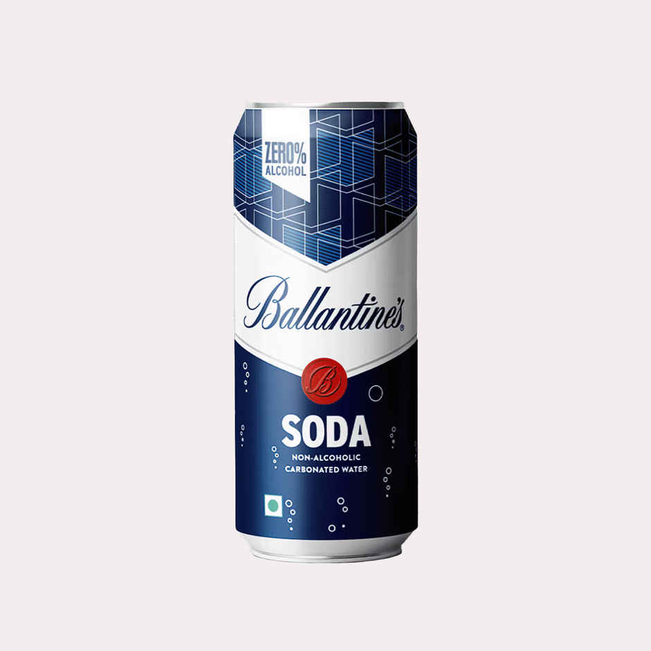 Ballantines Non-Alcoholic Carbonated Soda Water