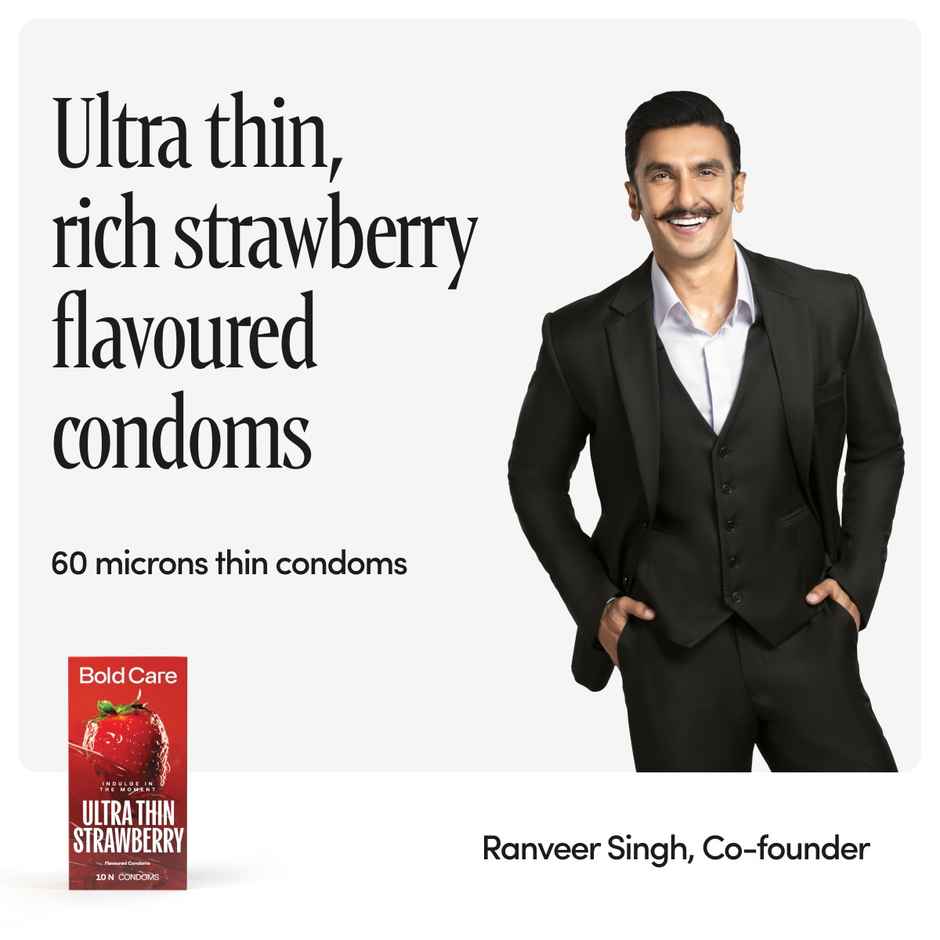 Bold Care 404 By Bold Care Strawberry Flavoured Condoms