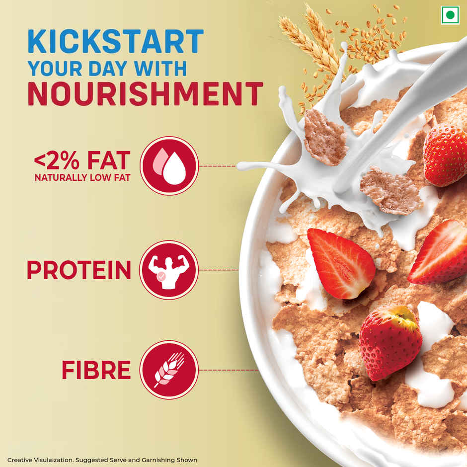 Kellogg's Original Special K | Less Than 2% Fat | 37% Less Sugar | Source Of Protein & Fibre