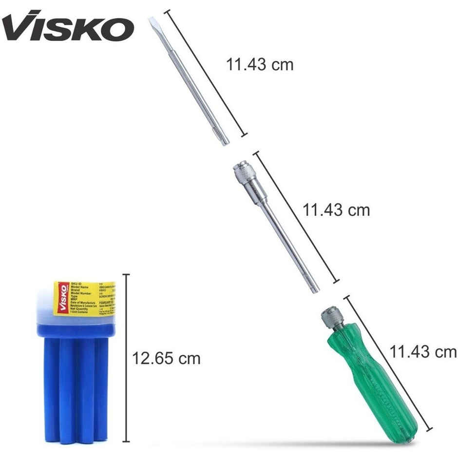 Visko 111 Combination Screwdriver Set | Pack Of 9