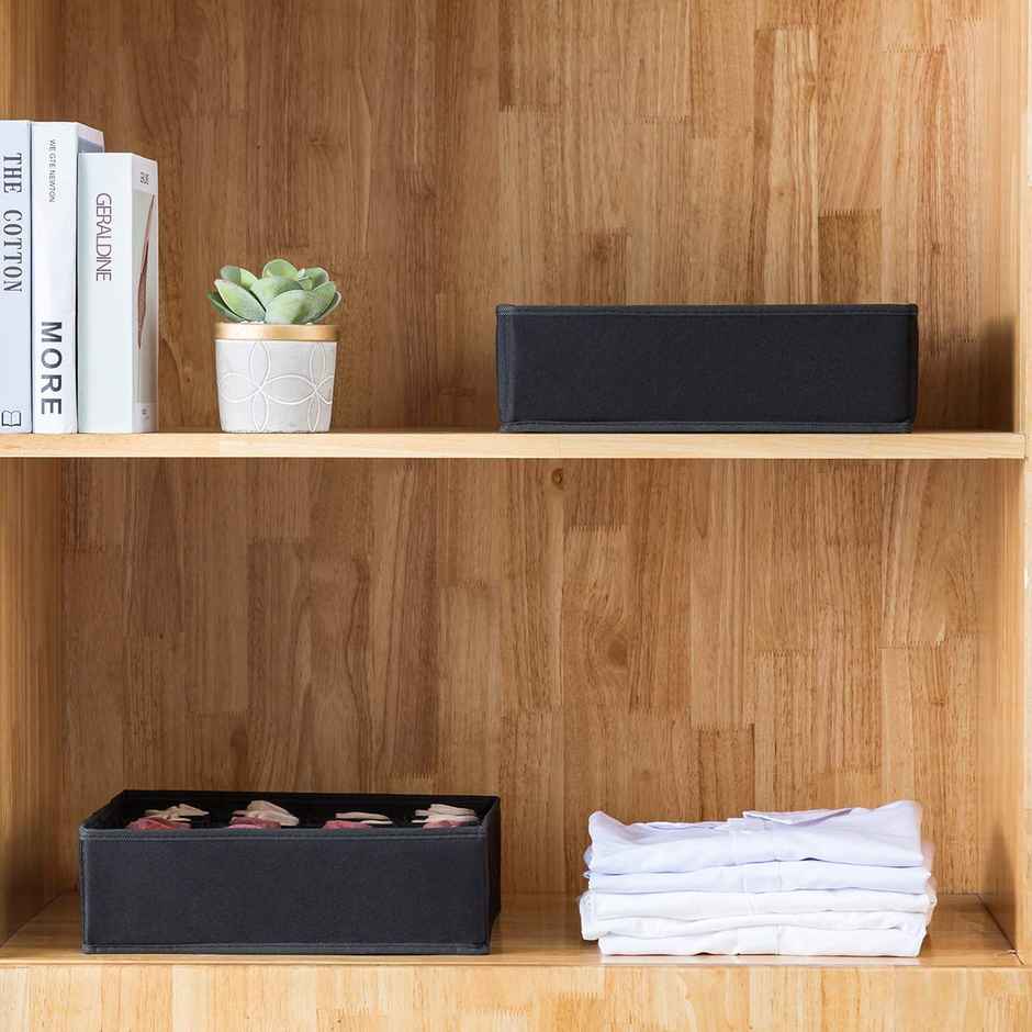 Zedak Undergarments & Socks Organizer For Wardrobe | Black