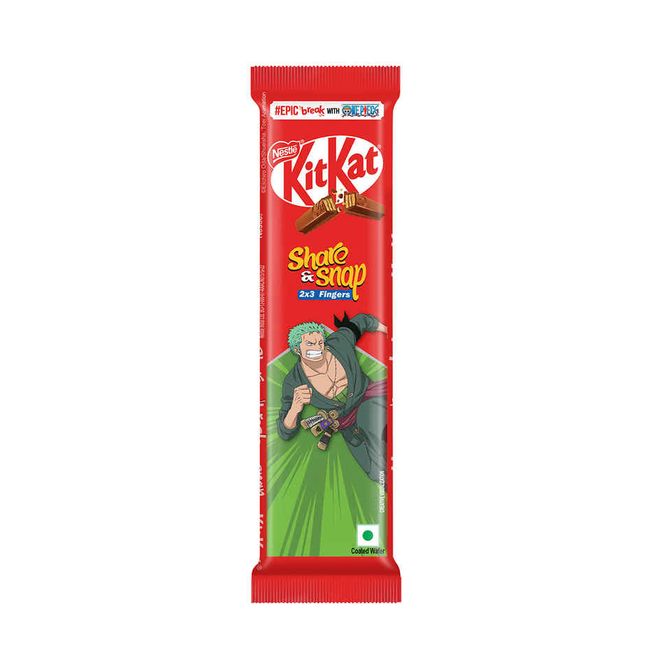 Nestle KitKat Share & Snap 2 x 3 Fingers Wafer Chocolate Bar