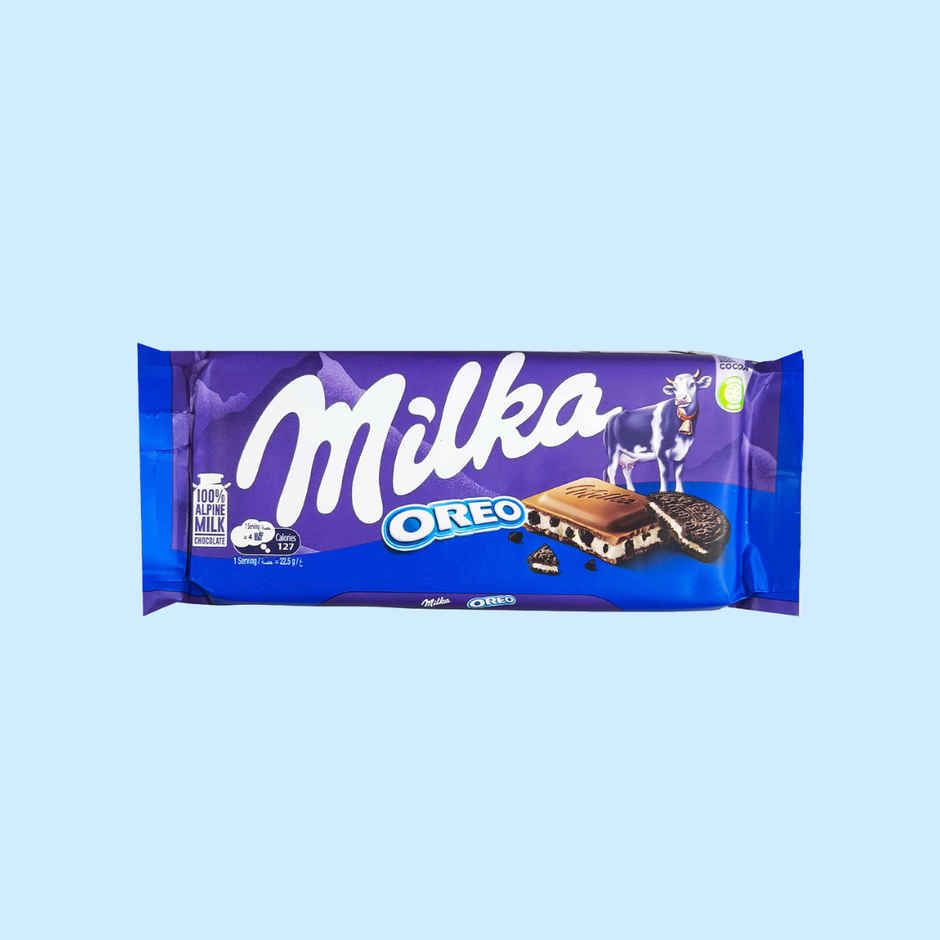 Milka Oreo Milk Chocolate Bar Pouch