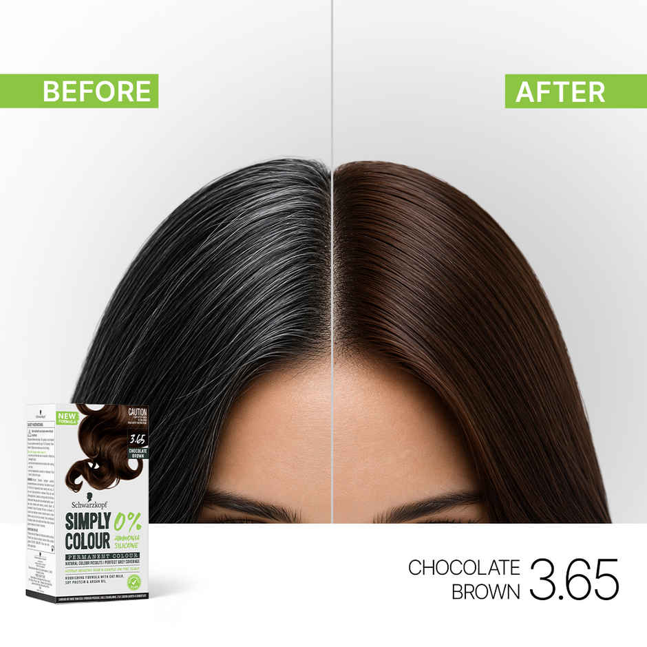 Schwarzkopf Simply Color Permanent Hair Colour 3-65 chocolate