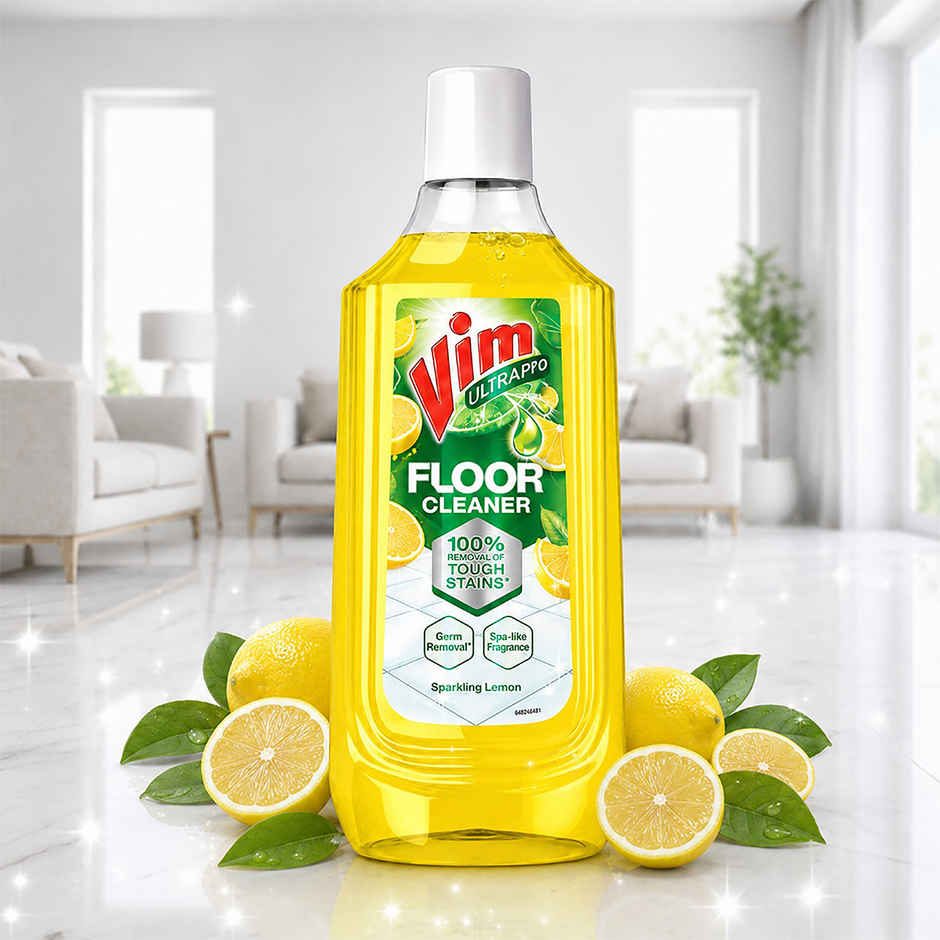 Vim Lemon Sparkling Floor Cleaner