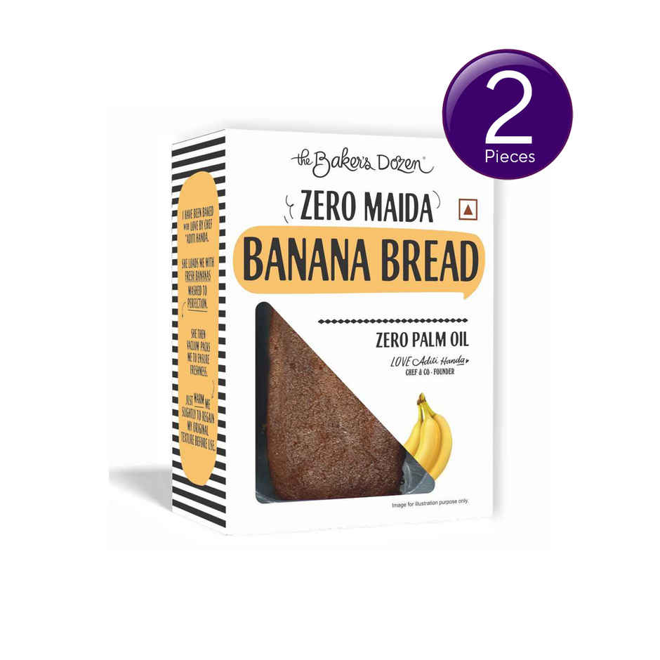 The Baker's Dozen Banana Bread 100% Wholewheat Combo
