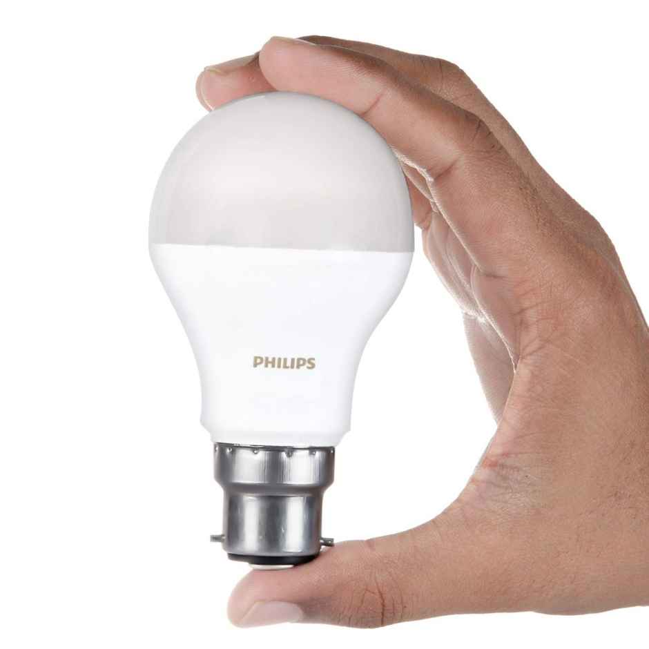 Philips 9 W LED Bulb Cool White | 6500K | Energy Efficient | B22 Base Holder