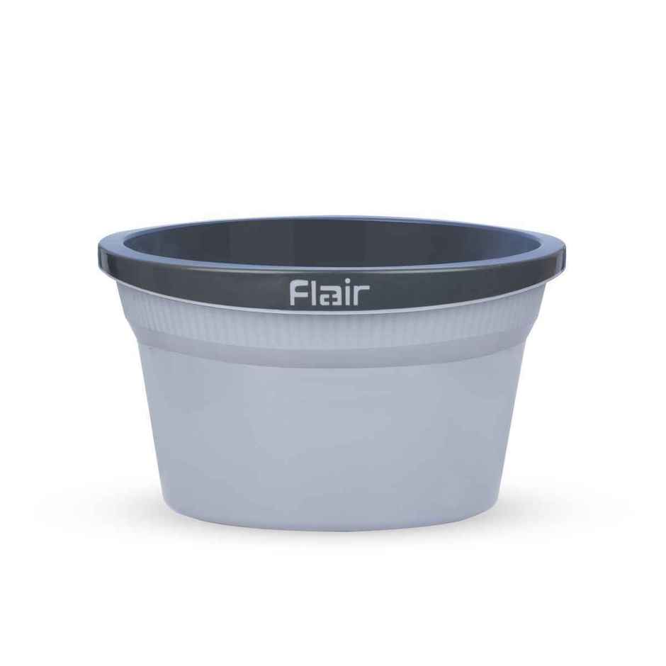 Flair Estella Home Bath Tub 20 L | Grey