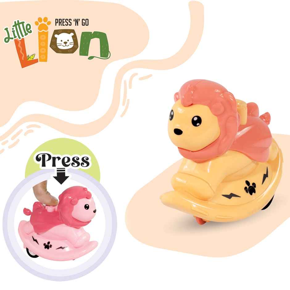 ITOYS Press N Go Lion (Colour May Vary)