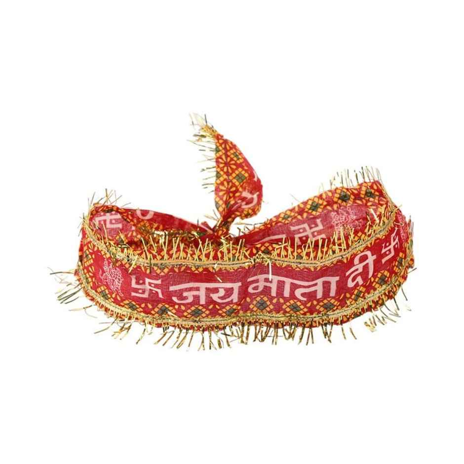 Divine Vibes Kanjak Chunri - Multicolor | One Size