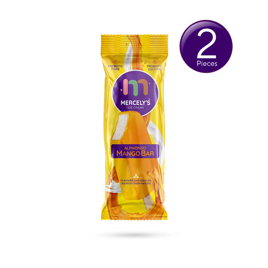 Mercelys Ice Cream Alphonso Mangobar Combo  