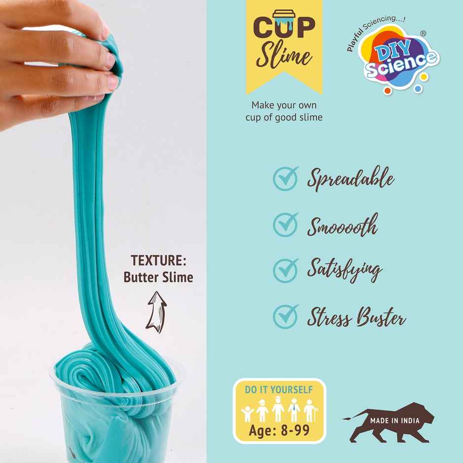 DIY Science Mint Chocolate Butter Slime Kit