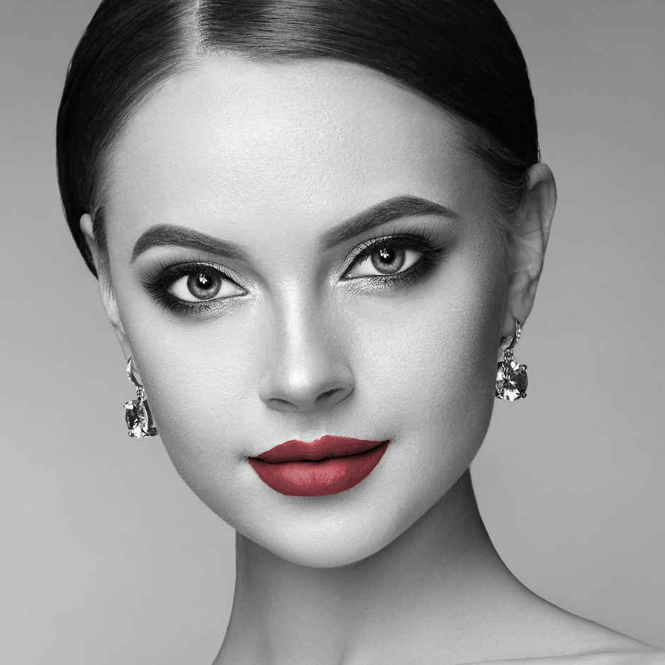 Matt look Power Last Lip Stain Crayon Lipstick Non Transfer Long Lasting Waterproof | Shade 06