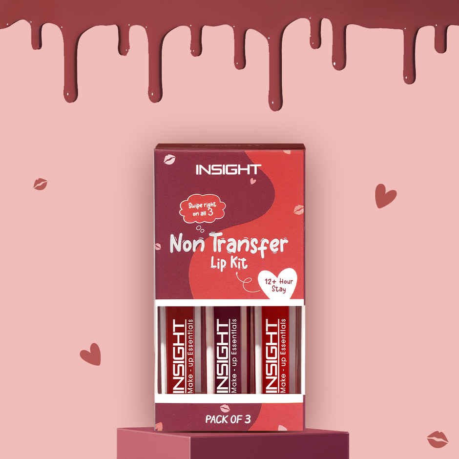 Insight Cosmetics Non Transfer Lip Kit - Reds