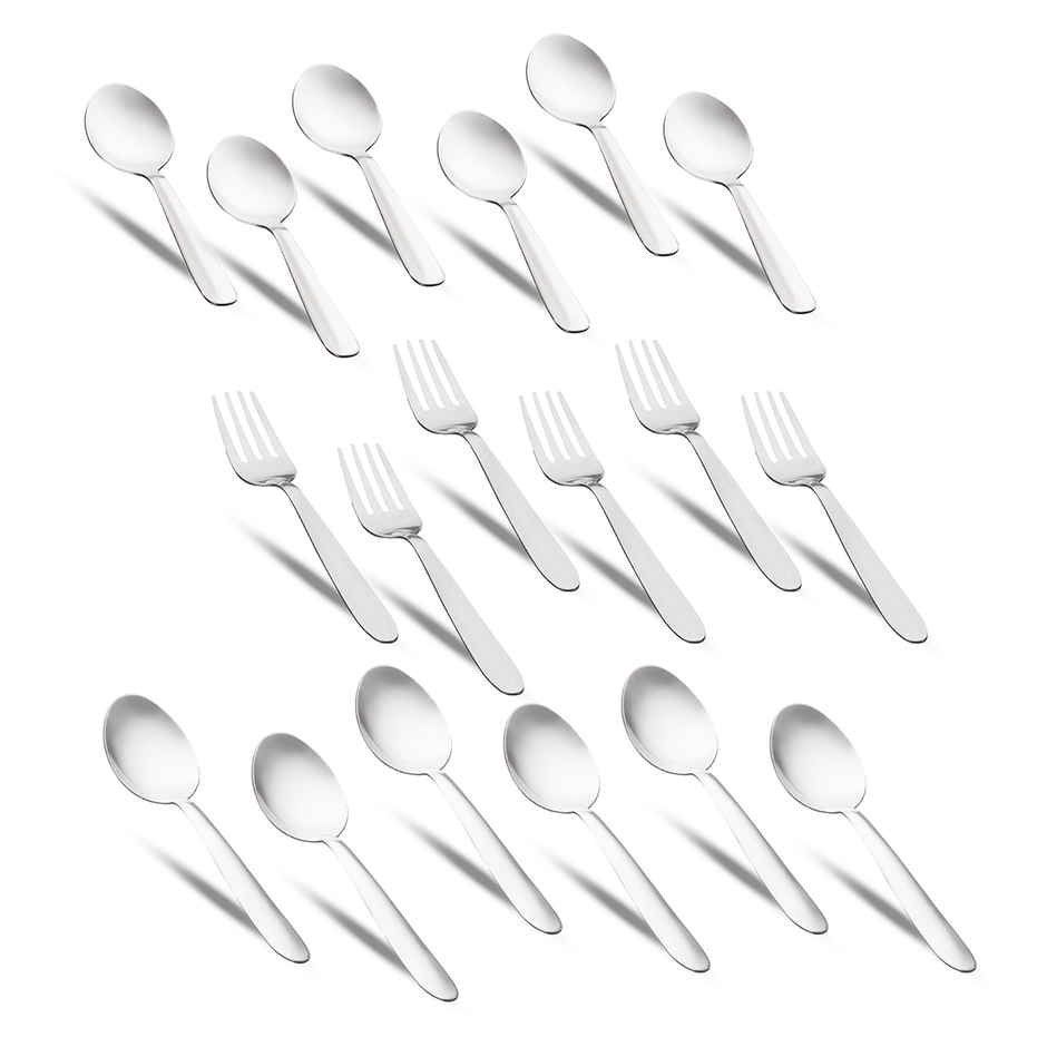 Jensons Stainless Steel Cutlery Set 18 Pcs