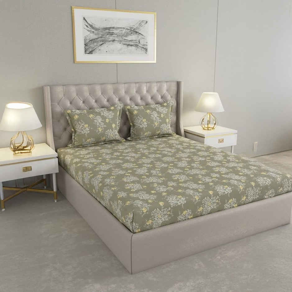 Raymond Home Hazel|014474|BF01|Double Bedsheet