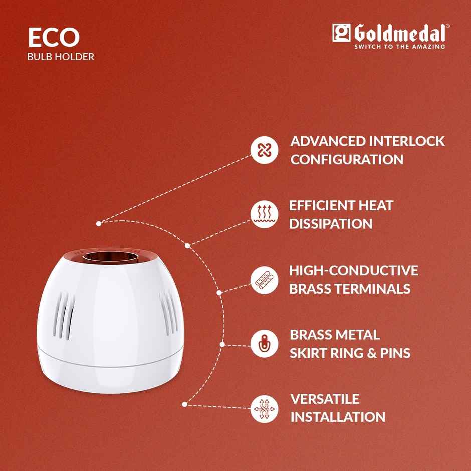 Goldmedal Ecco Batten Holder (White)