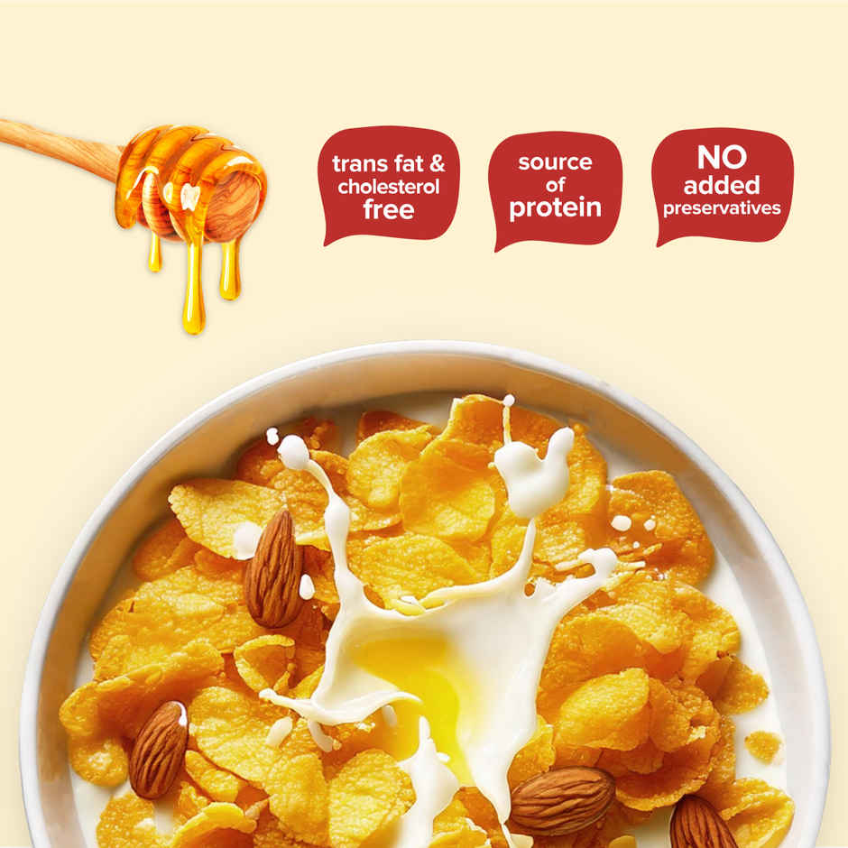 Aaha life Honey Almond Corn flakes