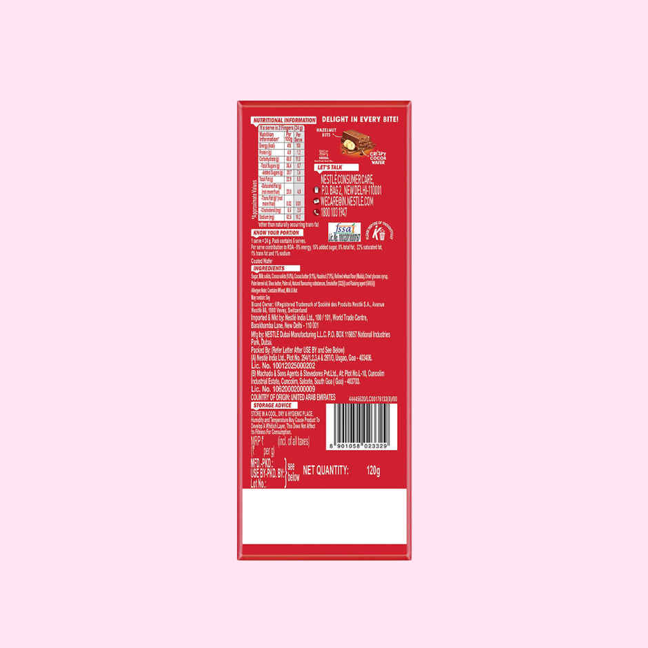 KitKat Delights Hazelnut Chocolate