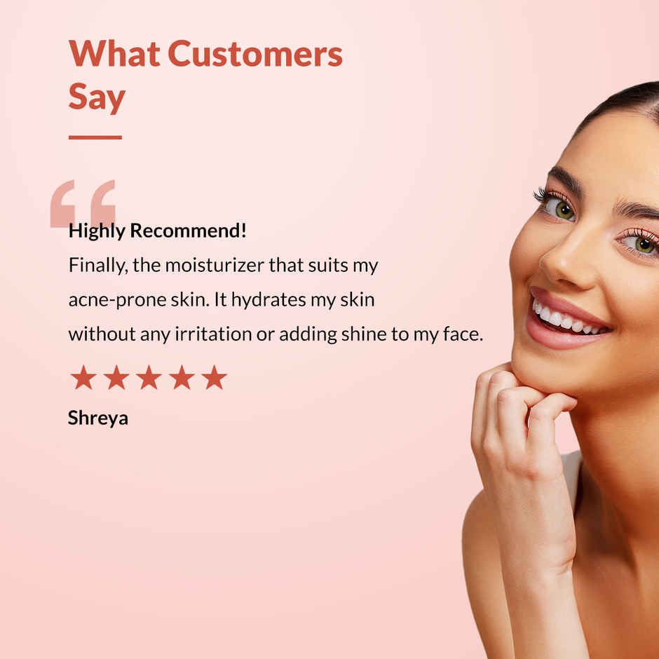 Fixderma Dewrav Acne Control & Oil Free Face Moisturizer with Glycolic Acid & Ceramide